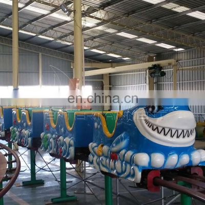 Outdoor fairground rides mini roller coaster amusement park games machines for sale