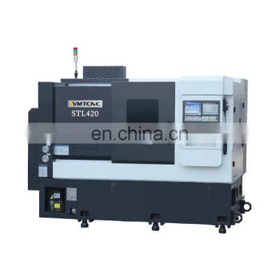 parallel lathe STL420 China CNC slant turning lathe machine for metal