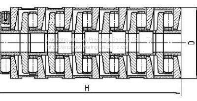 T7AR30135A Corn Food Extruder Gearbox Tandem Roller Bearing photo-5