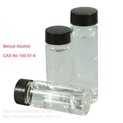 Hot Sales 99.9% Organic Solvent Benzyl Alcohol Cas No 100-51-6