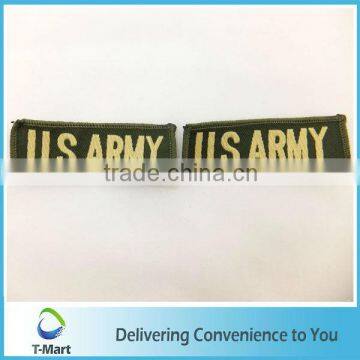 US Army Embroidery Badge/Sticker/patch design woven label for clothings, bags, and garments