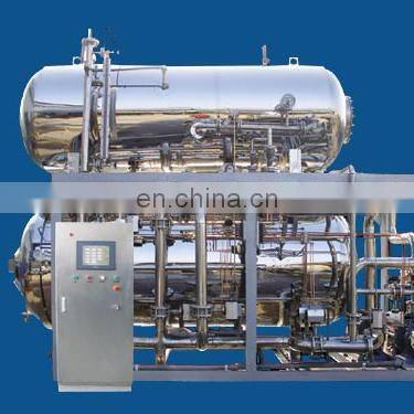 Latest Water Shower Type Horizontal Retort Sterilizer /steam Water Spray Autoclave for Food and Beverage photo-2