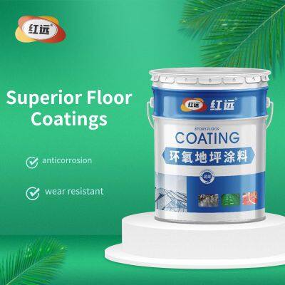 The epoxy workshop floor paint has good wear resistance and is not easy to fade