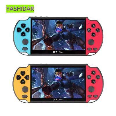 X7 Plus Handheld Game Player 5.1 Inch Retro Video Game Console With Camera Portable Handheld Game Consoles Consola De Juegos