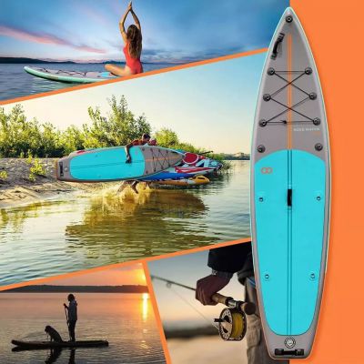 Premium inflatable stand-up paddleboard (SUP) designed for optimal performance and versatility