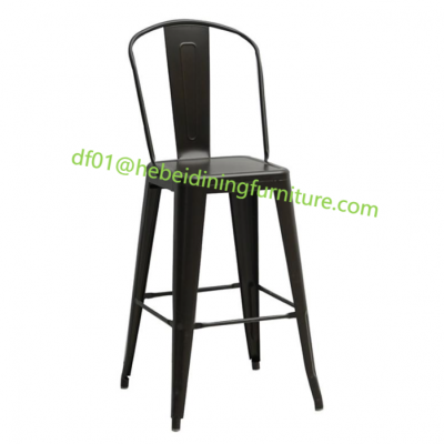 Dining Furniture Metal Bar Bar & Counter Stool for Restaurant Wholesale Bar Chairs