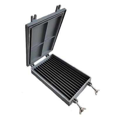 12V Marine Ship/Boat Steel Aluminum Air Hatch Cover Window photo-5