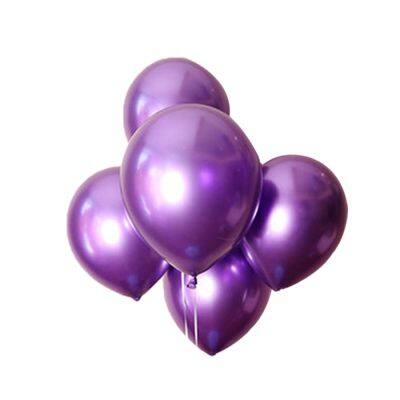 Low Price China Manufacturer Type of Metal Metalized Inflatable Helium Latex Metallic Colors Chrome Ballon Balloon