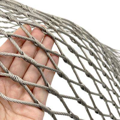Stainless Steel Wire Rope Mesh for Aviary, Aviary Netting / Aviary Mesh for Birds photo-5