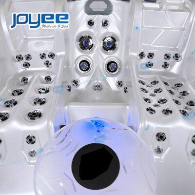 Joyee Factory Best OEM China Hot Tub Garden 3 People Top Outdoor Spa Hottubs Manufacturer I Model: Bern photo-4