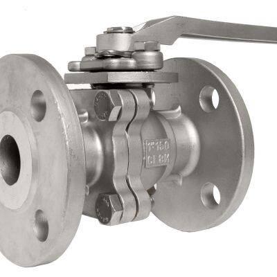 FactoryANSI API Ball ValveTwo-hemisphere Floating OEM ODM Certified High Platform Flange Internal Thread Method SS304 316 photo-2