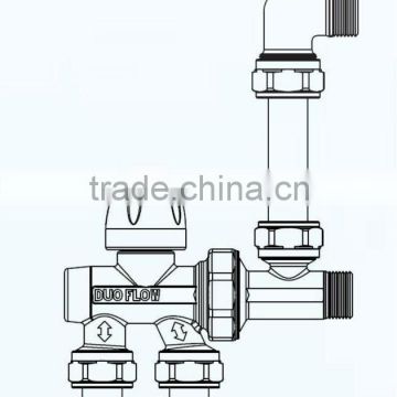 Monotube valve DUOFLOW