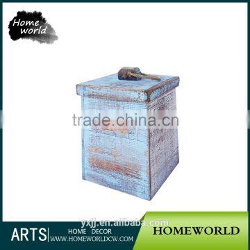 Fashion High Quality Modern Light Blue Kitchen Handmade Storage Box