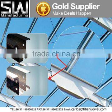 Cold Formed Galvanized Zed Steel Purlin With Perforated Holes photo-5