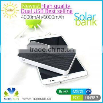 Hot Sale 6000mah Mobile Power Bank Solar Charger photo-6