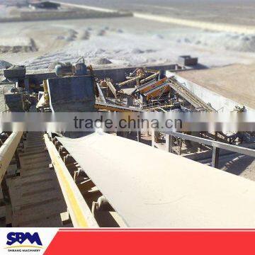 B500 stone crusher conveyor belt price for sale with 100-200TPH