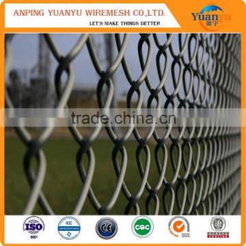 wholesale galvanized / pvc coated chain link fence for gates