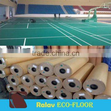 Multi Function 4.5mm Indoor PVC Badminton Sports Flooring