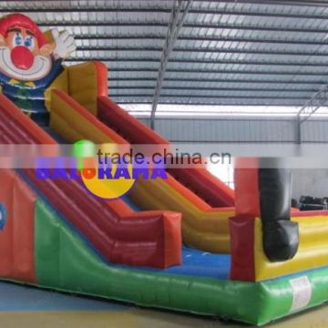 inflatable clown slide