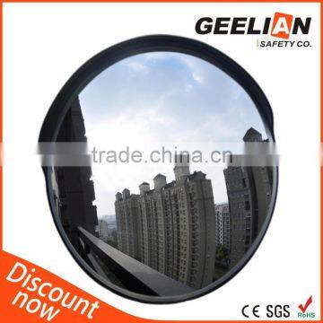 Polycarbonate / PVC / ABS Outdoor Wide Angle Convex Security Mirrors
