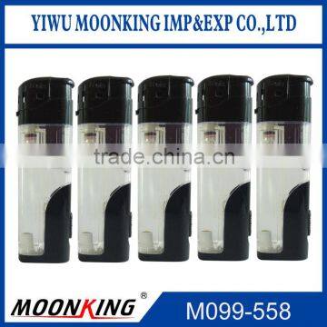 Wholesale cheap refillable torch lighter ,cigarette lighter with led