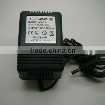 For BOSS PSA-240 POWER SUPPLY REPLACEMENT ADAPTER UK AC 9V 500mA