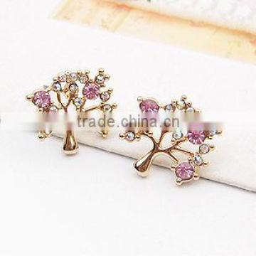 Wish tree earring christmas tree earrings chandelier earrings crystal earring