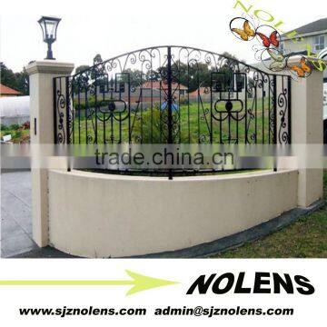 Decorative Simple Iron Pipe Fence For Sale