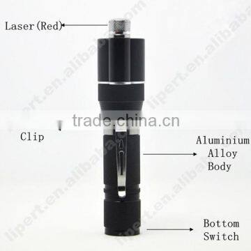 (160145) Multi-function Outdoor Emergency Aluminum Mini Powerful Red Laser Torch photo-3