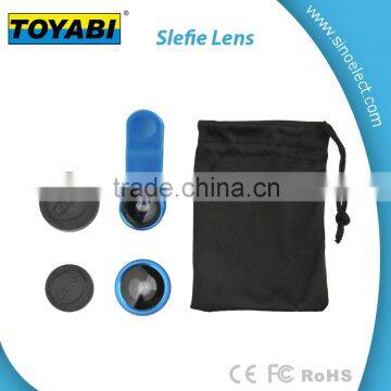 Camera Lens 3 in 1 Kit - Fish Eye Lens/ Macro Lens / Wide Angle Lens