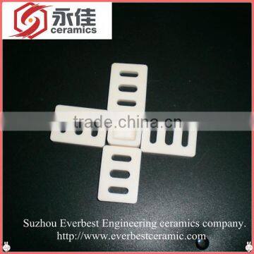 High wear resistance alumina ceramic valve and plate