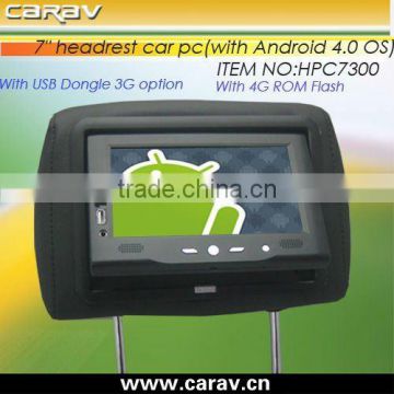 Andriod 4.0 OS tablet car pc for the cabs