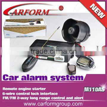 Factory Wholesale New upgrade English/Persian version Magicar M110AS Scher-Khan two way car alarm security system with remote