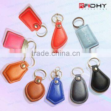 Luxurious 860-960 MHz Leather Smart Key Fob