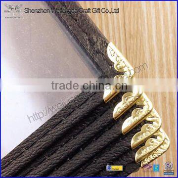 12 Sides Seeing Through PVC And PU Leather Cheap Menu Covers photo-2