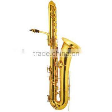 Bass Saxophone gold lacquer