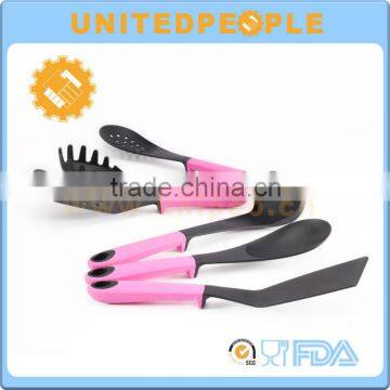 PP Handle 6 Piece Coloful Nylon Non-Stick Kitchen Utensil Set