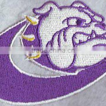 2016 Cartoon Animal Dog Custom Iron on Applique Cross, Iron on Embroidered Hockey Patches photo-3
