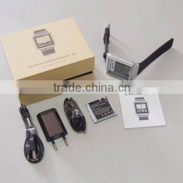 3g Android Watch Phone With Wifi MTK6577 Dual Core,512MB RAM 4GB ROM, 2Mp Camera,GPS,bluetooth 3.0,free Shipping! photo-6