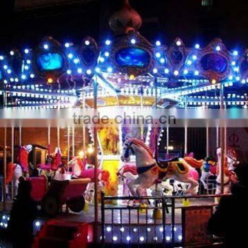 Hot-selling carousel with LED lights and music for sale