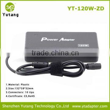 Factory Sell 120W Universal Ac Adapter 10V