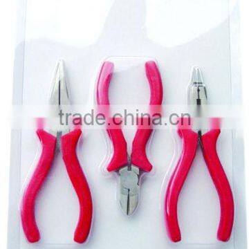 3 PC Jewelry plier sets hand tools with item no JP3021