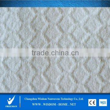 medical parallel lapping&cross lapped printing meshed 100% cotton viscose polyester woodpulp rolls spunlace nonwoven fabric