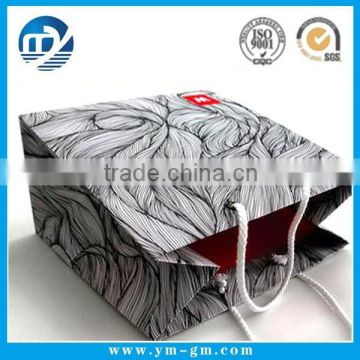 Fashion design unique paper bag for clothes