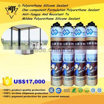 Polyurethane Silicone Sealant/One-component Formulation Polyurethane Foam/Anti-fungus/Resistant Mildew Polyurethane Foam