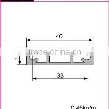 aluminium profile for fence, fence profile, K563