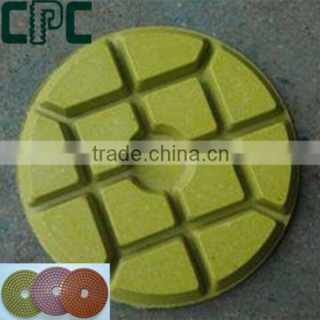 3-7 inch wet flexible diamond floor polishing pads for marble floor