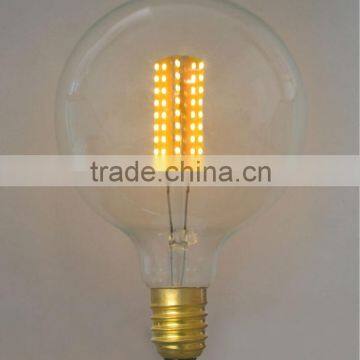 3w,e27 globe glass edison led bulb light