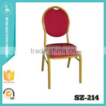Comfortable 5 Star Stackable Aluminium Banquet Chair