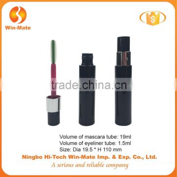 black slap-up flat hot-selling 110*19.52mm special design mascara tube